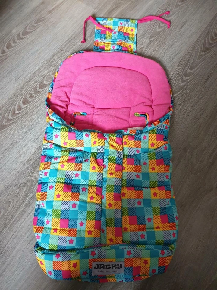 SPECIAL PRICE Jacky Baby Pram Footmuff New 72cm Girls - Image 1 of 1