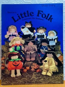 Darcie's Little Folk Celebrate the Seasons Painting Patterns Amish Halloween - Picture 1 of 5