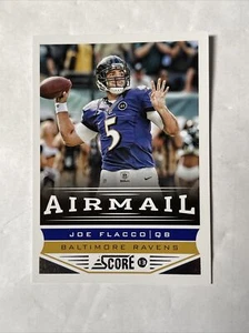 2013 Panini Score Airmail Joe Flacco Baltimore Ravens #223 NFL Football - Picture 1 of 2