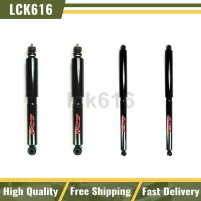 Front Rear Shocks Absorber 4X For 1999 2000 2004 Ford F-350 Super Duty - Image 1 of 4