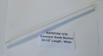 RAPISTAN 1276 Conveyor Guide Section (23-1/2  Length) - White - Dematic Guide  • 11.95$