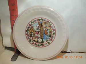 Watkins Country Kids Pie Plate “Spring Brunch Ham & Cheese Pie” Collectible 1989 - Picture 1 of 2