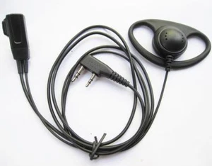 5X Auriculares en forma de D para Kenwood TK-2170 TK-2160 TK-260 TK270 TH-F6 - Imagen 1 de 1