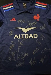 Signed France 2025 Rugby Shirt - Picture 1 of 9