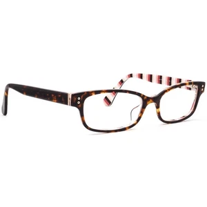 Kate Spade Eyeglasses Lucyann2 2VM Polished Havana Semi Cat Eye Frame 51[]16 140 - Picture 1 of 6