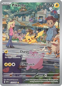 Pikachu 173/165 Pokemon 151 Illustration Rare Pokemon Card NM - Picture 1 of 1