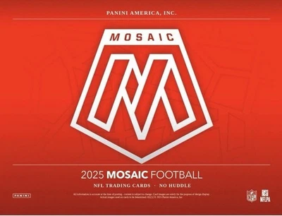 2025 Panini Mosaic Football No Huddle NFL Factory Sealed Hobby Box - Image 1 of 3