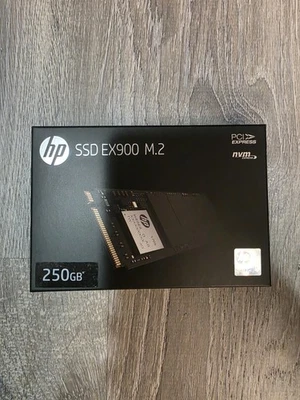 HP SSD EX900 250 GB M.2 PCIe 3.0 NVMe  Solid State Drive New Sealed  - Image 1 of 3