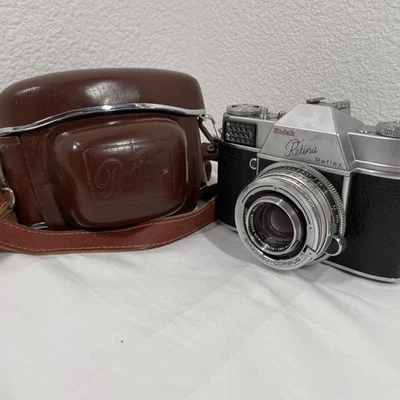 Kodak Retina Reflex 35mm Camera f2.0/50 mm Schneider Kreuznach Original Case - image 1 of 4