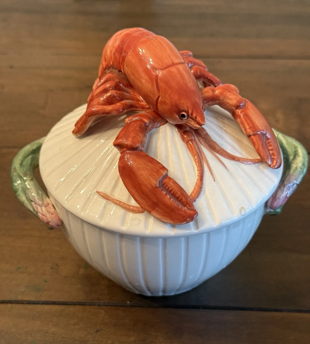 フィッツ&フロイド 『Mandarin Marsh』　中皿　皿立て付き フィッツ&フロイド 『Mandarin Marsh』 中皿 皿立て付き