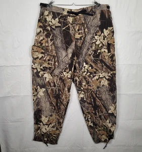 Remington Pants Mens XL Brown Camo Hunting Mossy Oak Break Up Convertible Cargo - Picture 1 of 14