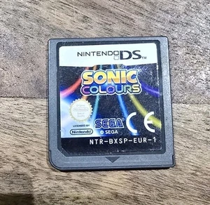 Nintendo Ds Spiel Cartridge Sonic Colours für 2ds Dsi 3ds Xl Konsole - Bild 1 von 2