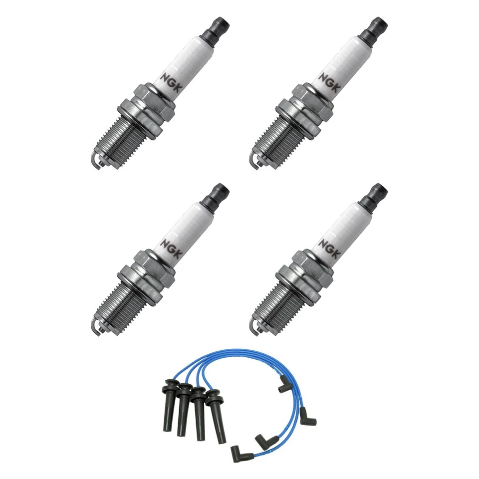 For Saturn SL2 1994-2002 NGK BNDL-0843-10000518 Spark Plug Wire & Spark Plug Kit Foto 1 de 4