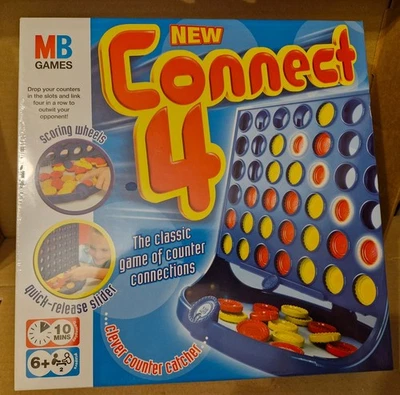 Connect 4 Classic MB Games. NEW SEALED Fun for the family - Image 1 of 4