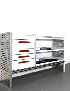 FES GmbH gebrauchte SORTIMO Fahrzeugeinrichtung Regal Sprinter Vito Custom T6... - Bild 1 von 5