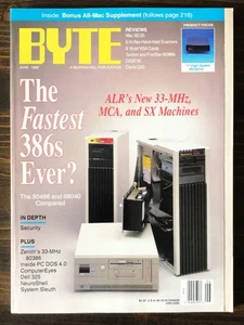Revista Byte junio 1989 - Imagen 1 de 4