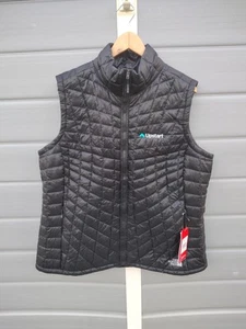 NWT The North Face Thermoball Trek Vest Women 2XL Quilted Black NF0A3LHLJK3 LOGO - Picture 1 of 10