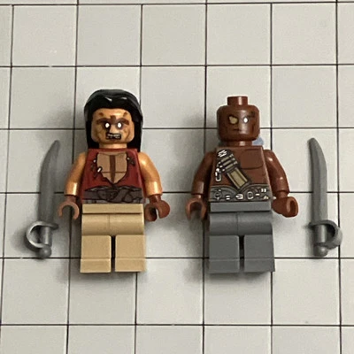 LEGO Piratas del Caribe poc027 Yeoman Zombie poc014 Gunner Zombie H8 26 Foto 1 de 2