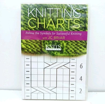 Knitting Charts: Follow The Symbols For Successful Knitting (DVD) With JC Briar - Image 1 of 2