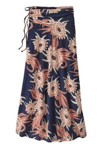 Patagonia Sz S Skirt Kamala Convertible Sundress Blue Floral Cotton New NWT - Picture 1 of 7