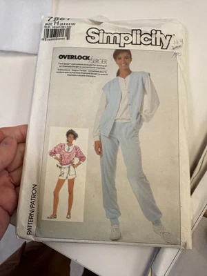 Simplicity Pattern 7851, Stretch Knit Separates, Misses 6-10 UNCUT - Image 1 of 2