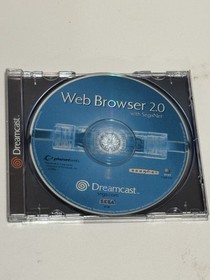 Web Browser 2.0 (Dreamcast) &mdash; Disc + Case &mdash; Damaged / Broken Case