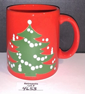 Waechtersbach Germany Red Christmas Tree Coffee Mug - Picture 1 of 13