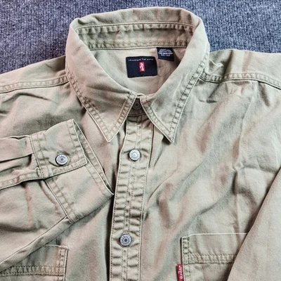 Levi's Red Tab Jeans Mens XL Button Up Shirt Long Sleeve Casual Workwear - Image 1 of 4