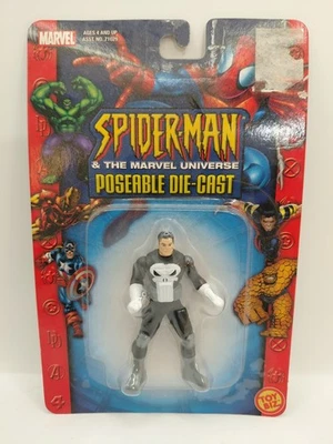 Vtg The Punisher Poseable Die-cast Action Figure Marvel Toy Biz 2003 NIP - Image 1 of 4