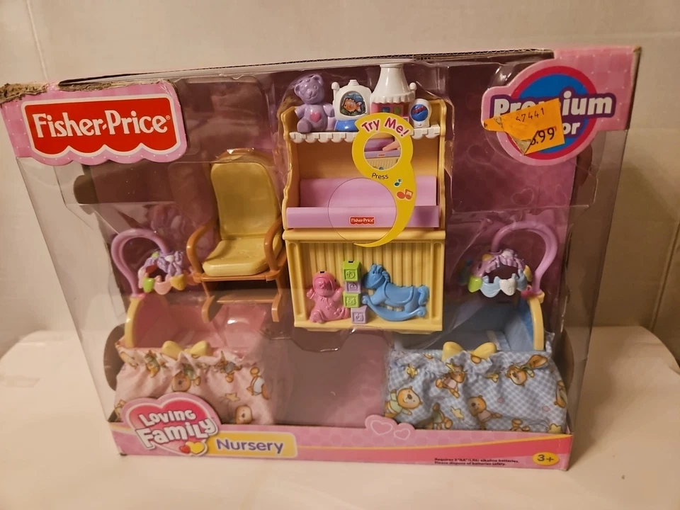 Fisher- Loving Family Dollhouse Nursery M9