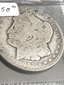 1893-O Morgan Dollar AG Uncertified #225 - Picture 1 of 6