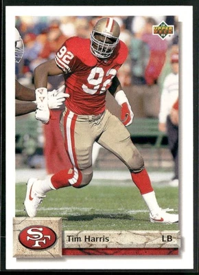 1992 Upper Deck #267 Tim Harris - Image 1 of 2