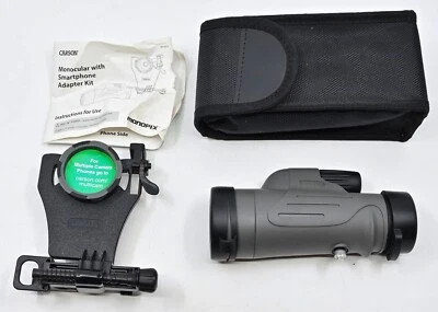 CARSON 8x 42mm Monocular with Smartphone Adapter Kit - Very Good - Image 1 of 4