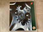 MG F 8-sided fold-out glossy sales brochure circa late 1990s?