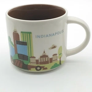 Starbucks 2015 - You Are Here Collection - “Indianapolis” Coffee Mug (14 oz) - Picture 1 of 7