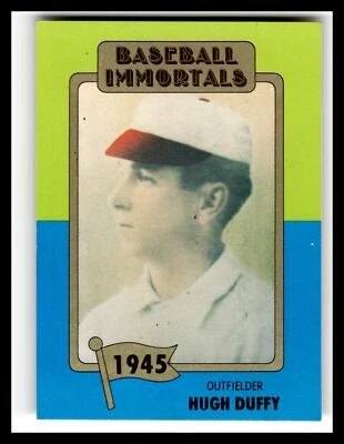 1980-87 SSPC HOF #34b Hugh Duffy - Image 1 of 2