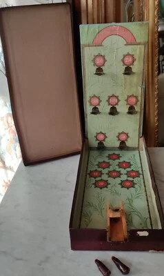 Ancien jeu d adresse jeu japonais/ancienne fête foraine/old carnival game  - Photo 1/4