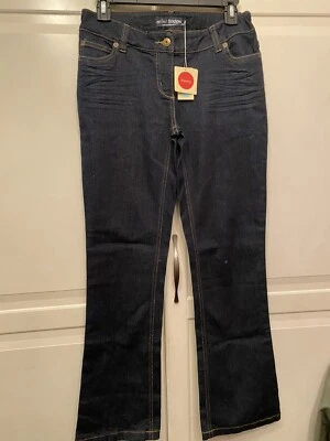 Mini Boden Jeans Girls Size 13 Blue Denim New - Image 1 of 4