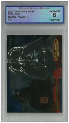 2001 Topps Star Wars Evolution DARTH VADER #21 💎 DSG 8 NM/MINT - Image 1 of 2