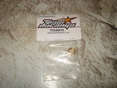Vintage RC Durango Spare Parts Servo Horn Nut Gold (1) TD340010 - Image 1 of 2