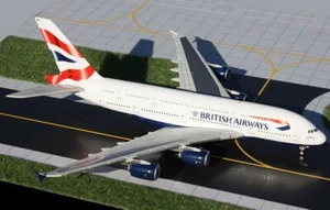 British Airways Airbus A380 G-XLBB GeminiJets GJBAW1234 Scale 1:400 RARE - Picture 1 of 1