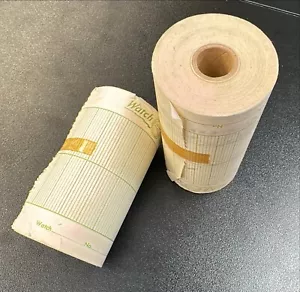 Vintage Watch Master Timing Machine Graph Paper Rolls! Chart Paper SP-464-G - Picture 1 of 2
