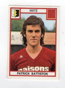 PANINI FOOTBALL 76  Patrick Battiston -- Metz -- N°130 /RU85 - Imagen 1 de 2