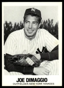 1977 Galasso Glossy Greats Joe DiMaggio New York Yankees #1 - Picture 1 of 2