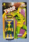2021 Marvel Legends LOKI Retro Wave 4 Unpunched Card The Mighty Thor -Brand New!