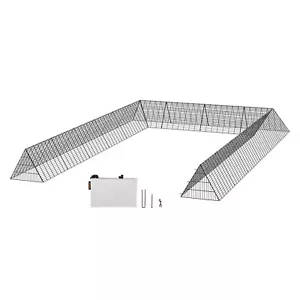 VEVOR Hühnertunnel Hühnerstall Freilaufgehege Hühnerhaus 600x400x61,5cm - Bild 1 von 12