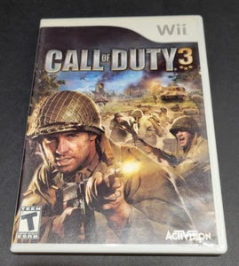 🔴Call of Duty 3 (Nintendo Wii, 2006) Complete - Picture 1 of 6