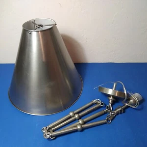 Thomas O'Brien Visual Comfort Goodman Pendelleuchte Deckenleuchte Nickel gebürstet - Bild 1 von 12