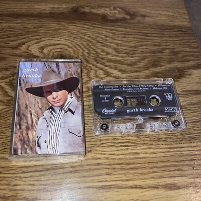 Garth Brooks Self Titled Cassette 1989 Capitol - Image 1 of 3