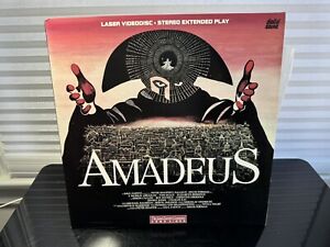 Amadeus 1984 LASERDISC Laser Disc - Academy Award Winning Not DVD FRAMABLE